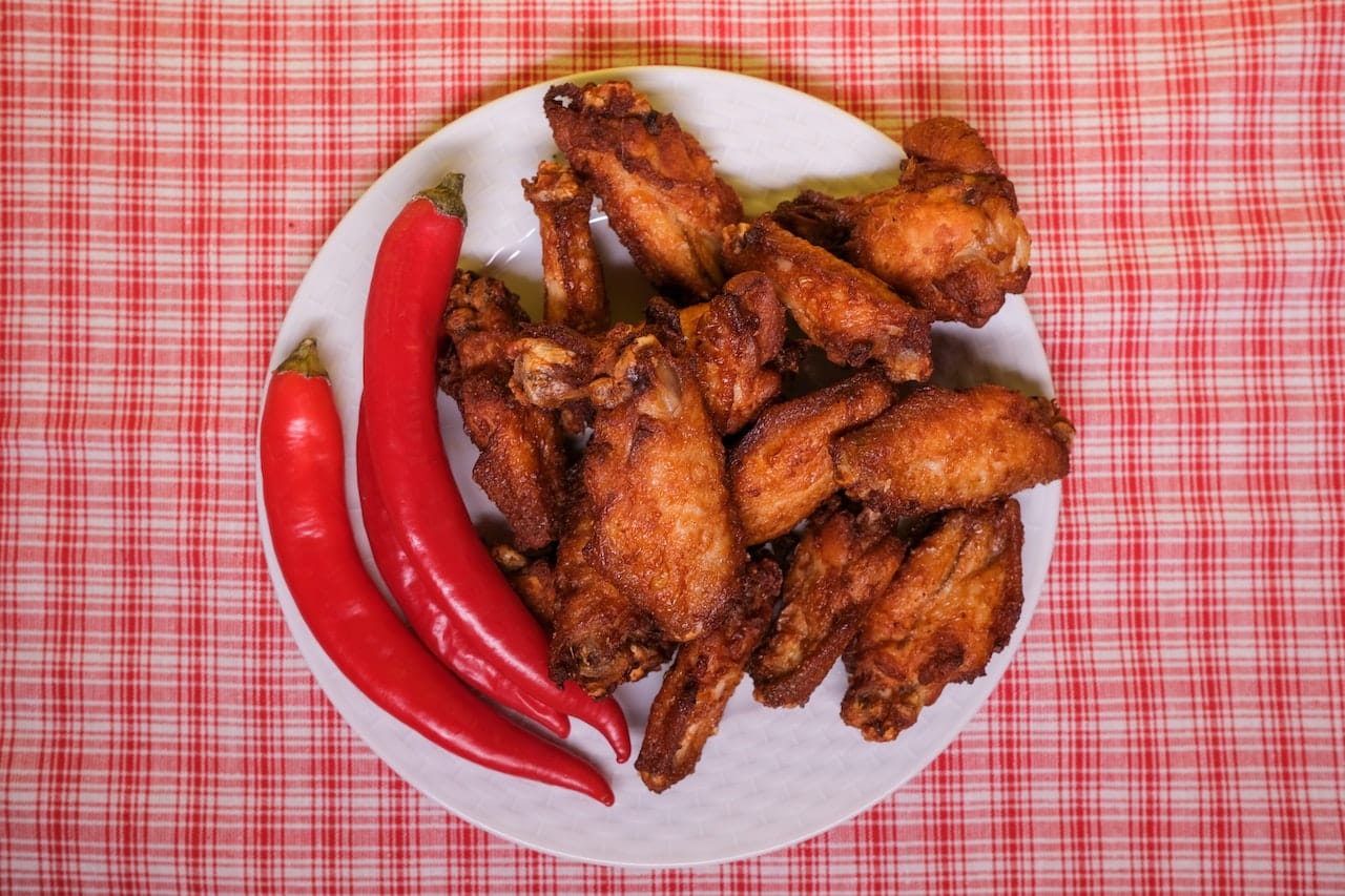 Chien ailes de poulet